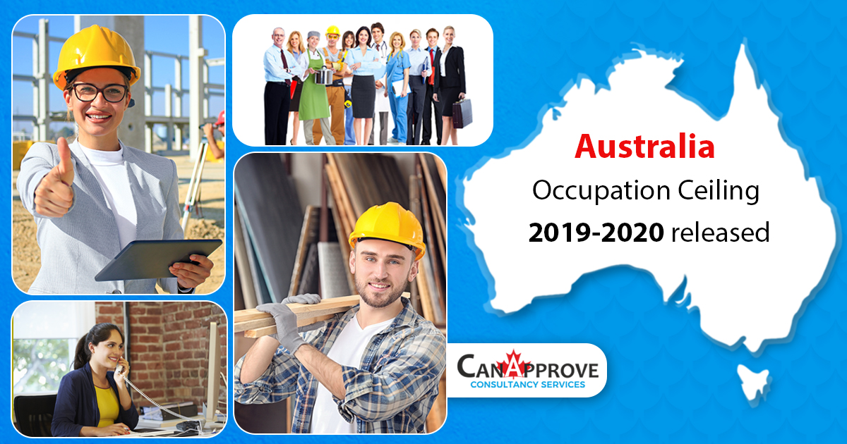 Australia Occupation Ceiling For Program Year 2019 2020 Released
